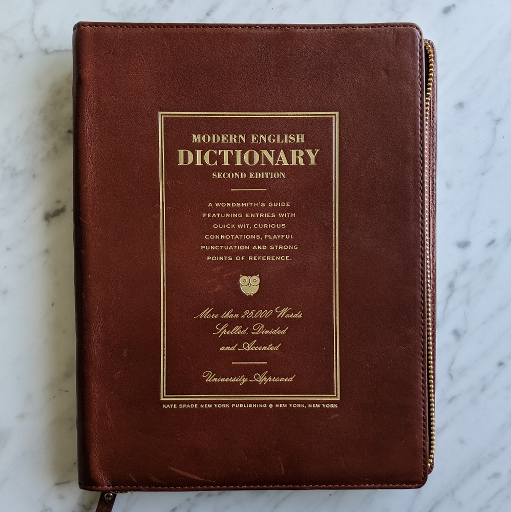 Kate Spade Leather Dictionary iPad Case